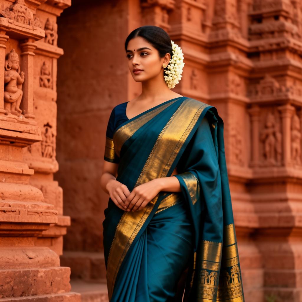 Heritage Kanjivaram at Trisha Silks Hyderabad