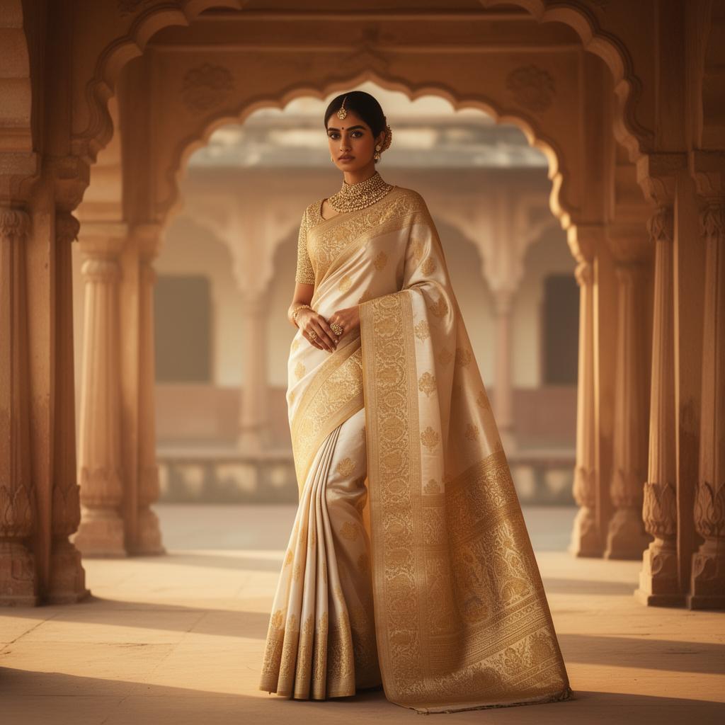 Pure Banarasi at Trisha Silks Hyderabad