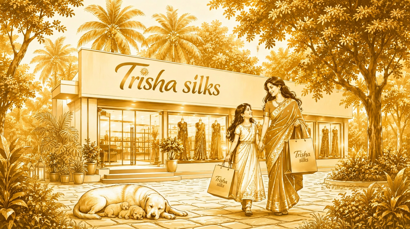 Heritage saree atelier storefront in Jubilee Hills, Hyderabad
