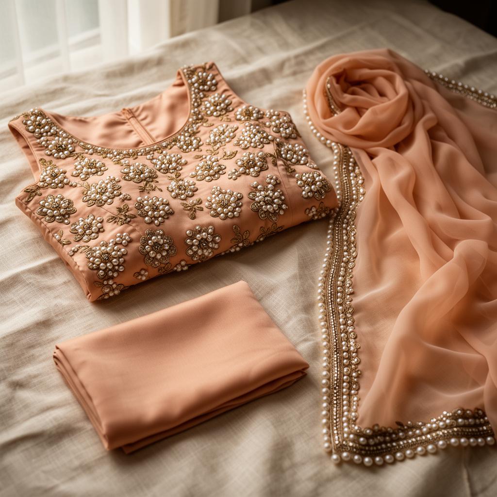 Pearl and Dabka Sangeet