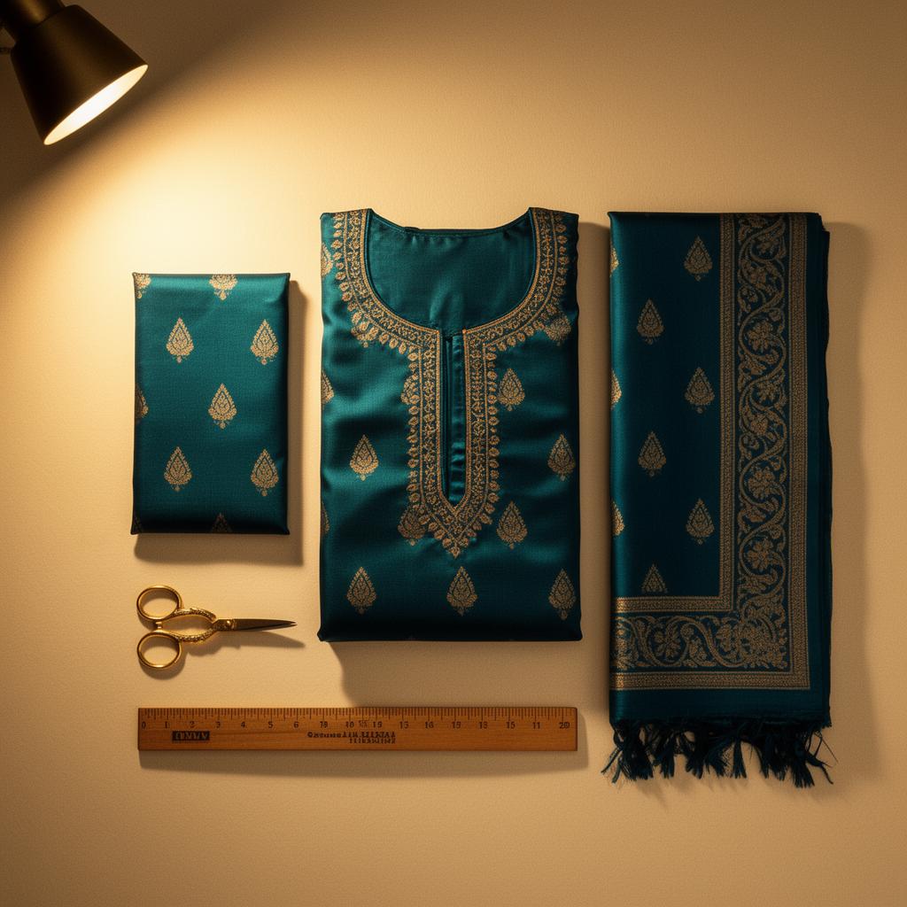 Pure Silk Dress Material
